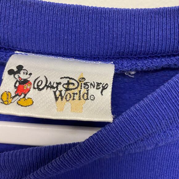 Vintage Walt Disney World Womens Size M Embroidered Sun Pullover Sweater - Picture 3 of 6